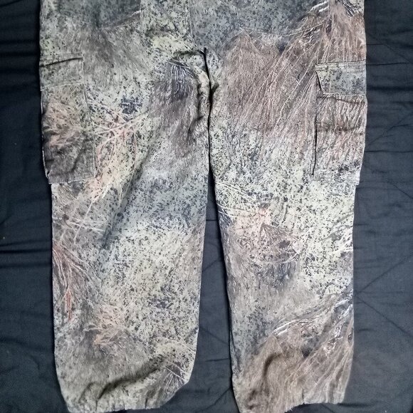 Mossy Oak Brush Camouflage Cargo Pants Hunting - Picture 10 of 10